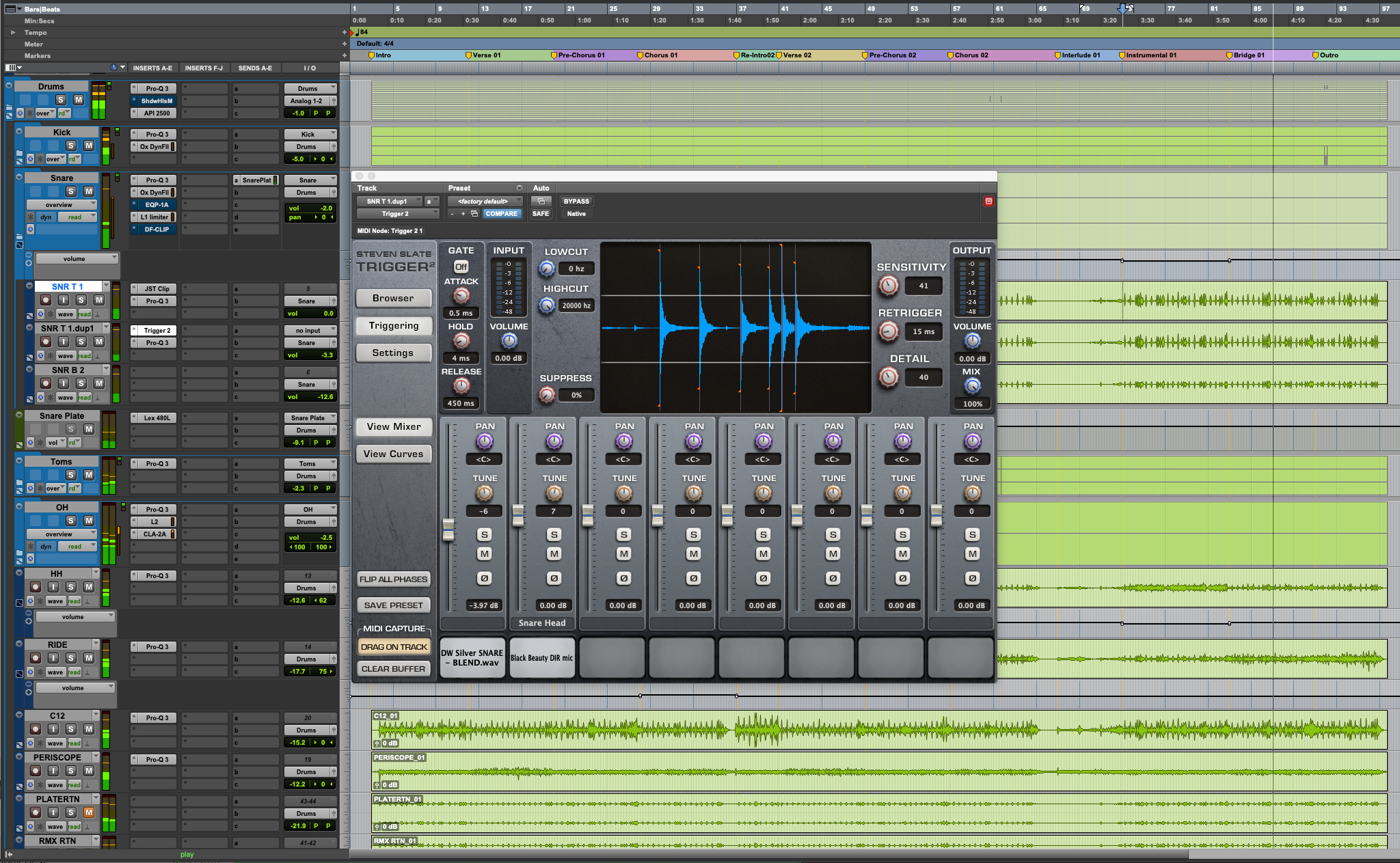 Steven slate trigger. Steven slate drums 3. pro tools ultimate.