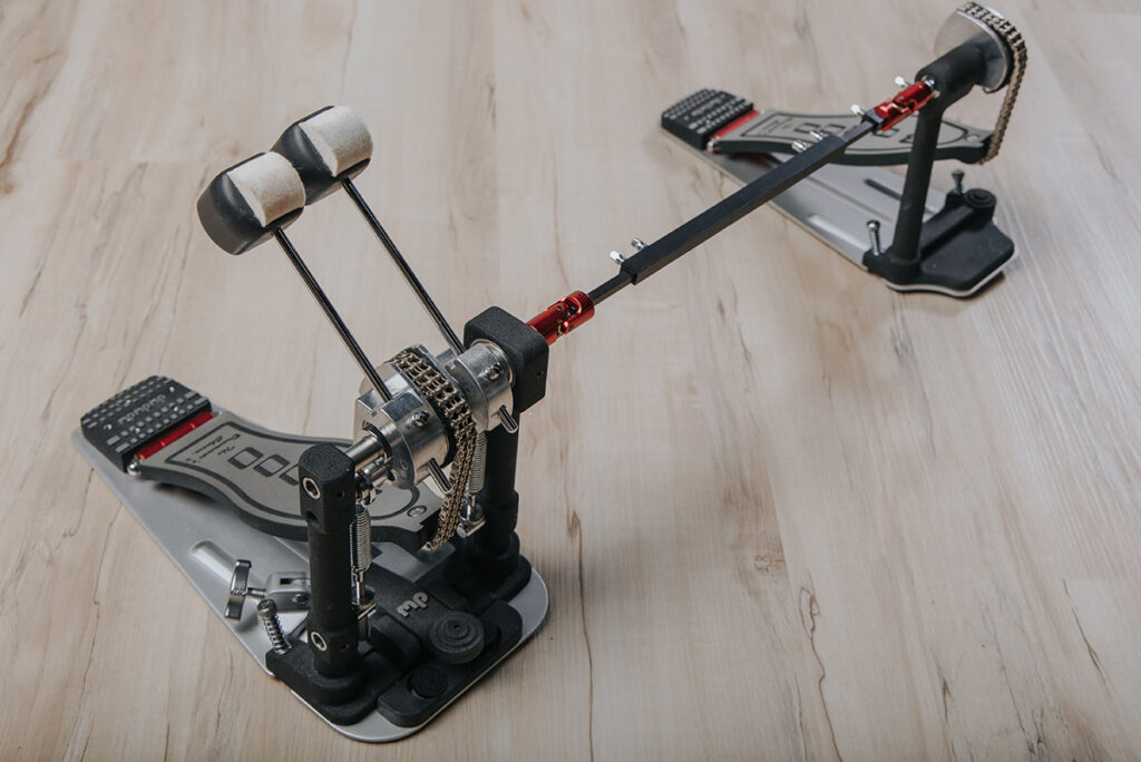 dw 9000 double kick pedal